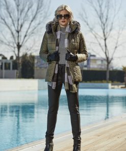 Μπουφάν μαύρο Microcoat