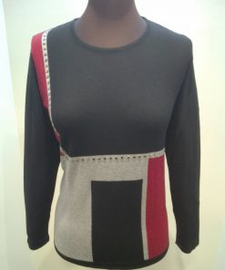 Μπλούζα τρίχρωμη