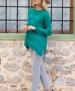 Μπλούζα μακριά πλεκτή